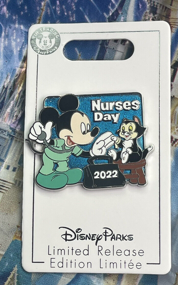 Disney Nurses Day 2022 Pin Mickey Mouse Pin LR Pin On Hand