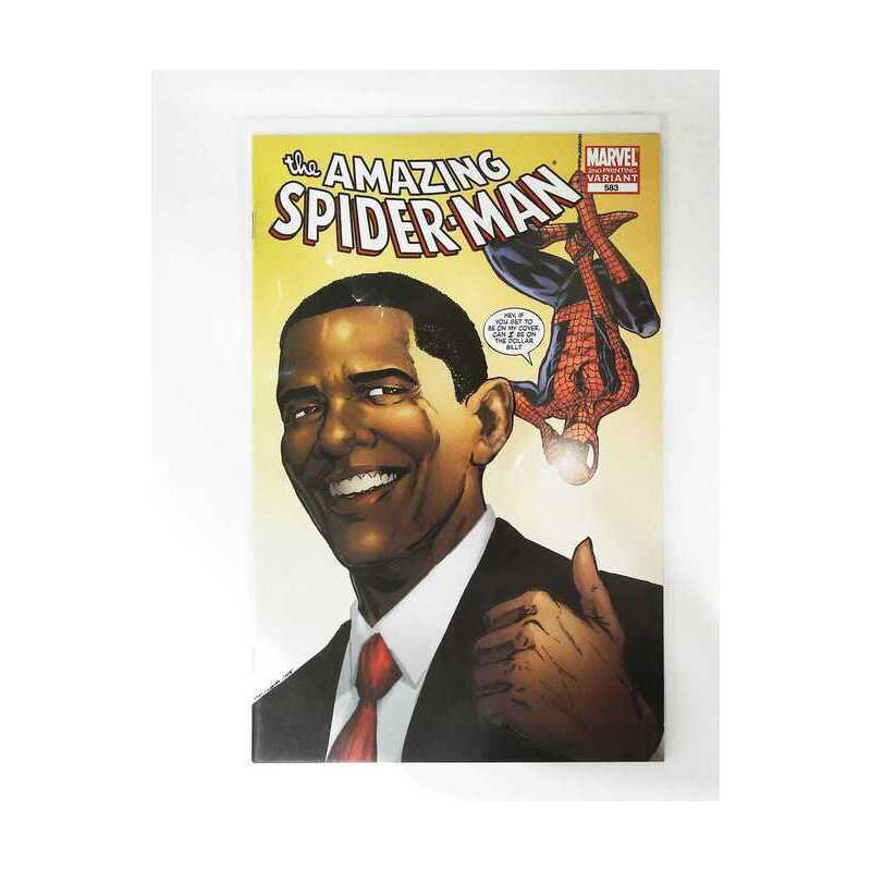 Amazing Spider-Man (2003 series) #583 Variant 2nd printing in NM. [u\\