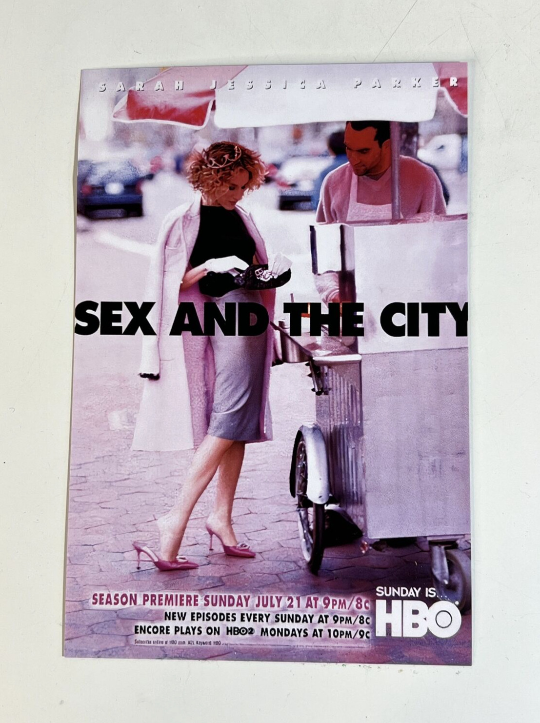 SEX AND THE CITY SEASON PREMIERE HBO SARAH JESSICA PARKER 4\
