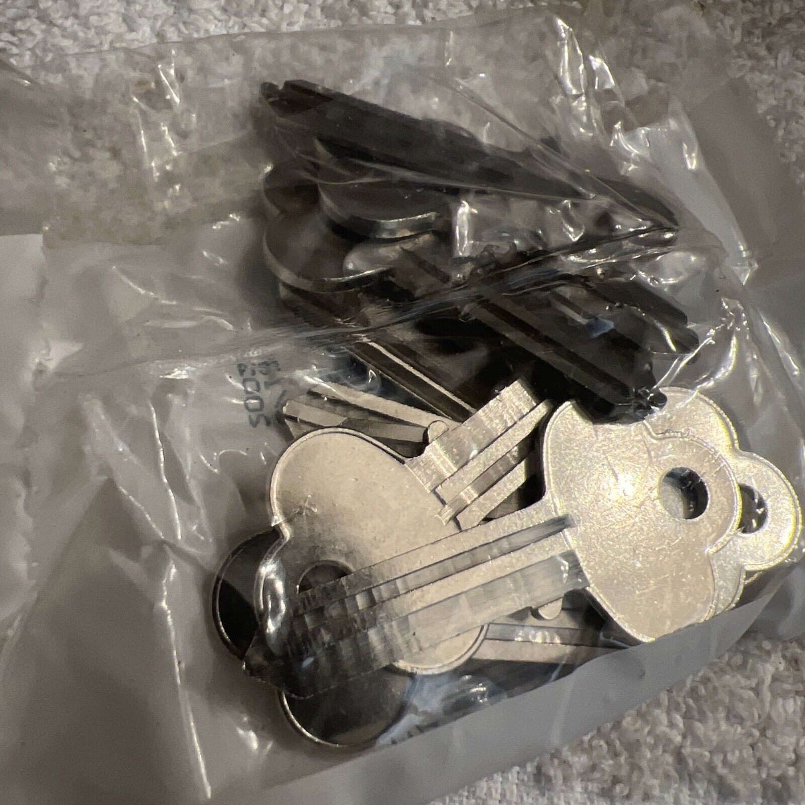 Lot of 10 New ILCO Key Blanks 1001EN EZ C07 Uncut Locksmith