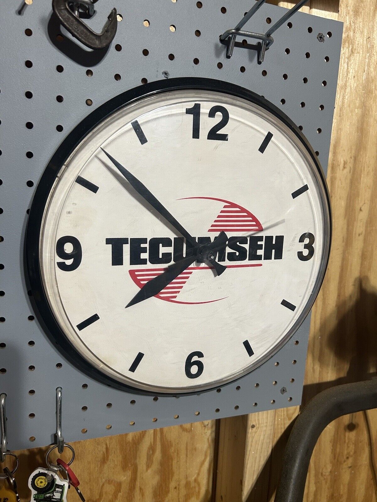 Tecumseh Engine Dealer Wall Clock 