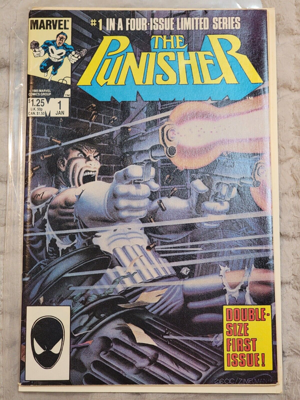 The Punisher #1 (1985) High Grade Marvel Comic Book 1st Print Solo Series