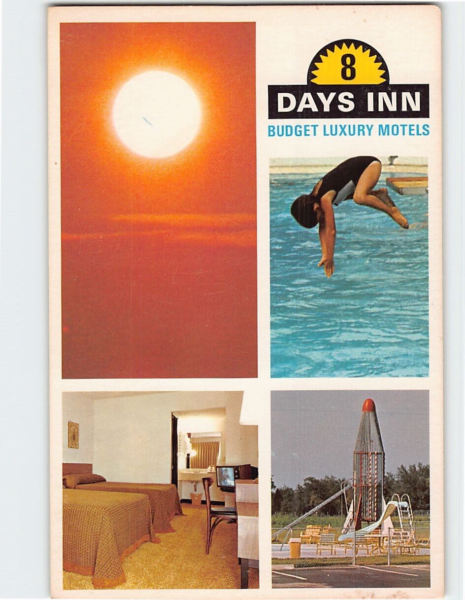 Postcard Days Inn Atlanta Georgia USA