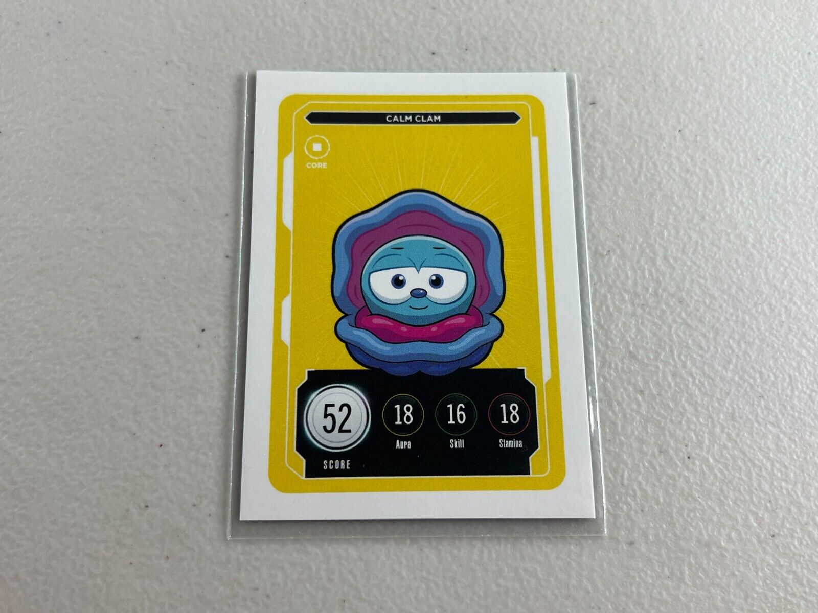 VeeFriends Calm Clam  Series 2 Compete and Collect Core Card Gary Vee