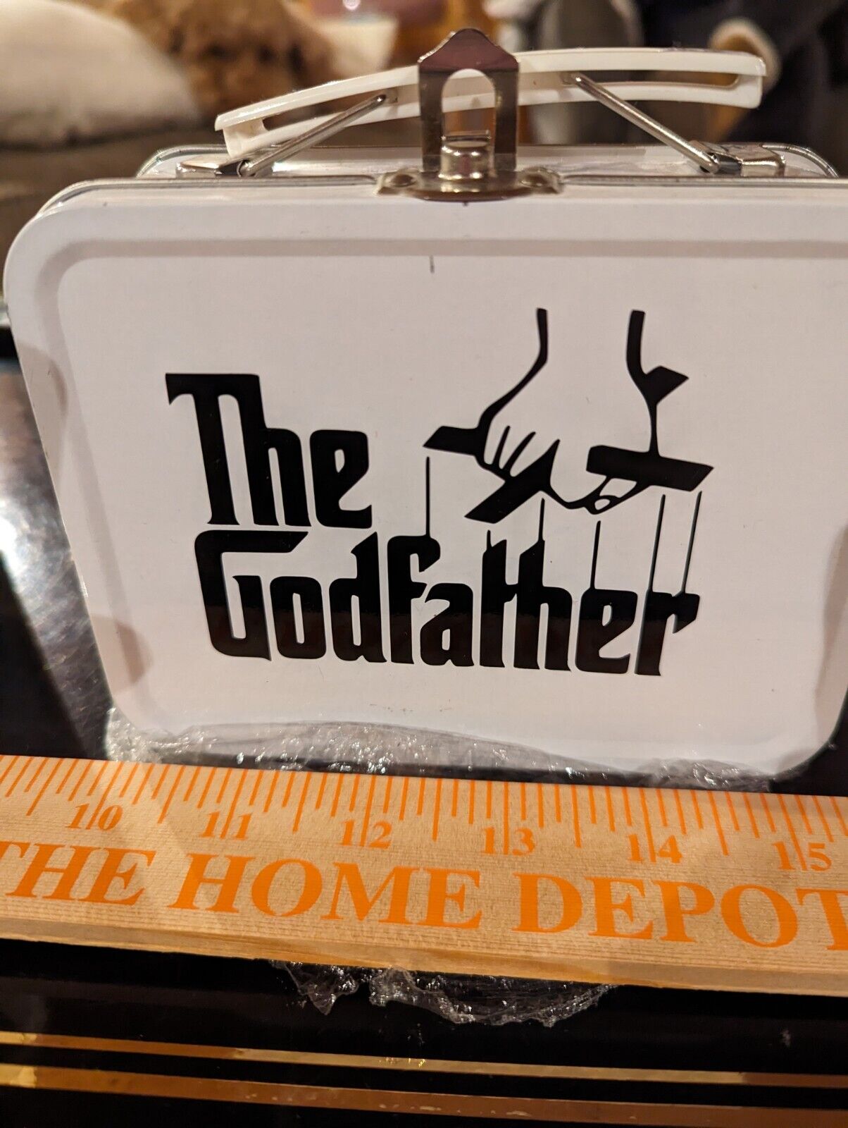 FRANCIS FORD COPPOLA signed  lunchbox~ GODFATHER~ 1/1 with COA & Hologram.