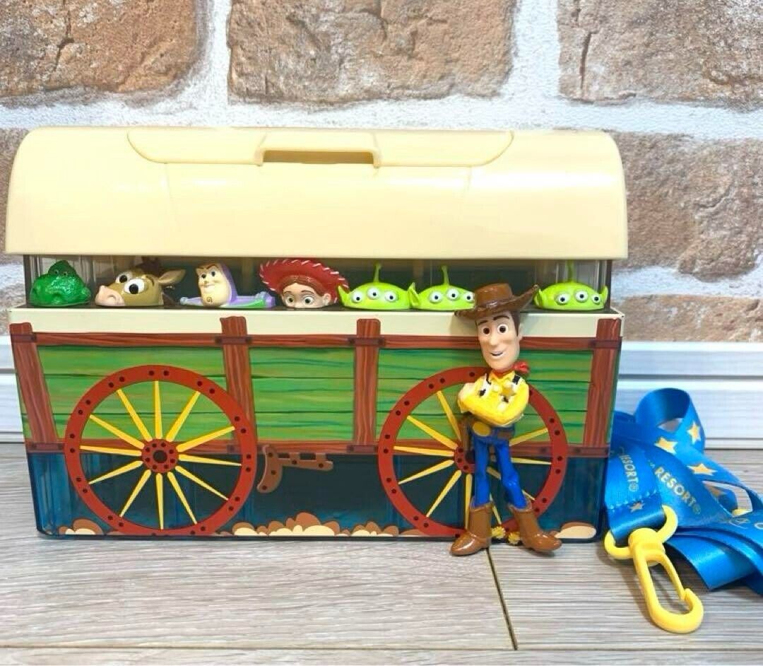 Toy Story Popcorn Bucket Case Limited Edition Tokyo Disney Sea  Woody Buzz Japan