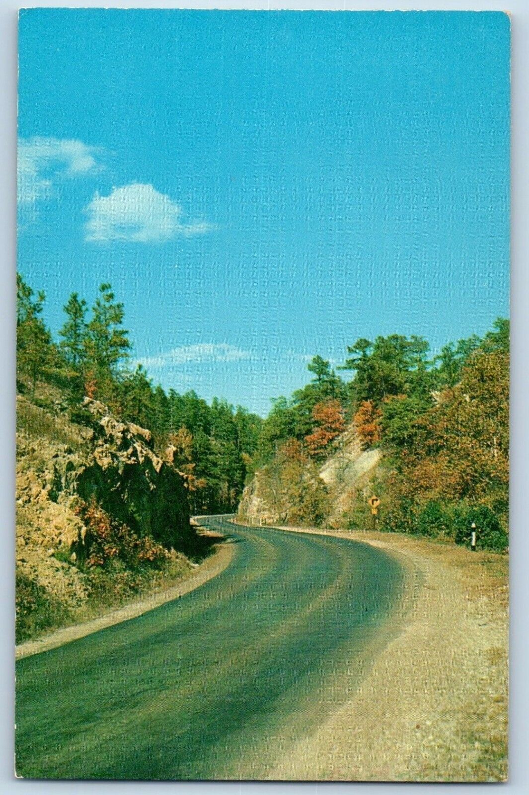 Hot Springs Arkansas Postcard George Road Bypass Exterior c1960 Vintage Antique