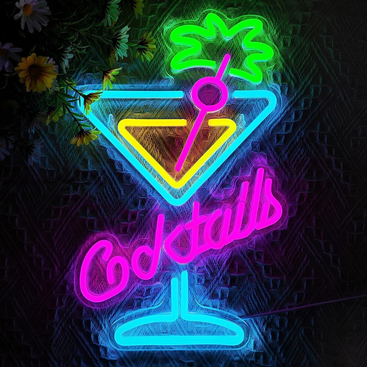 Cocktails LED  Neon  Light Sign 15\