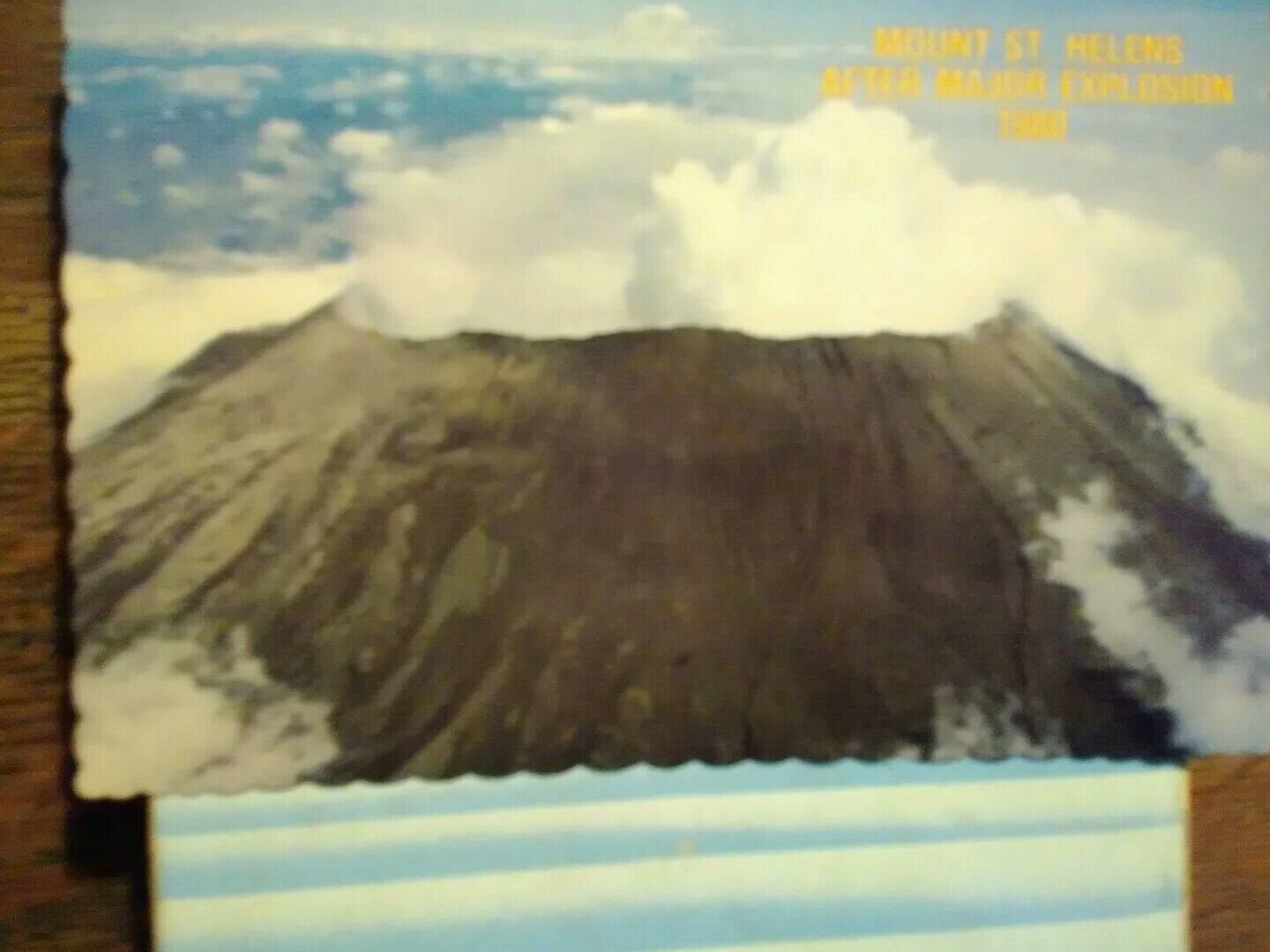 POST CARD AFTER EXPLOSION 1980 MOUNT ST.HELENS WA.