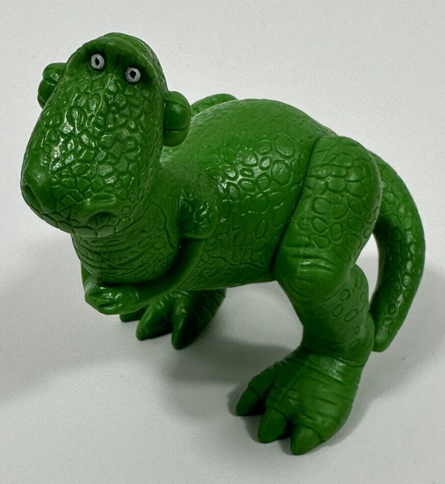 Disney Pixar Toy Story Figure Green Dinosaur Rex PVC Figure or Cake Topper 3\
