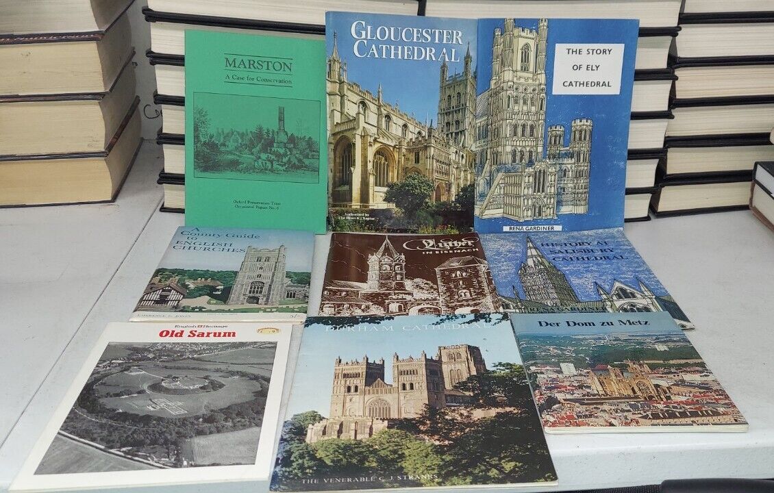 UK Vintage Church Collectable Booklets, Lot Of 9