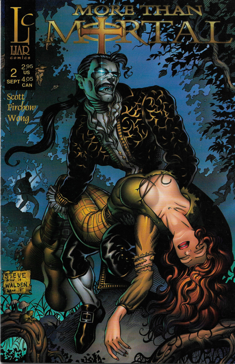 Liar Comics More Than Mortal Graphic Fantasy Gothic Medieval Comic Book Sep. 2