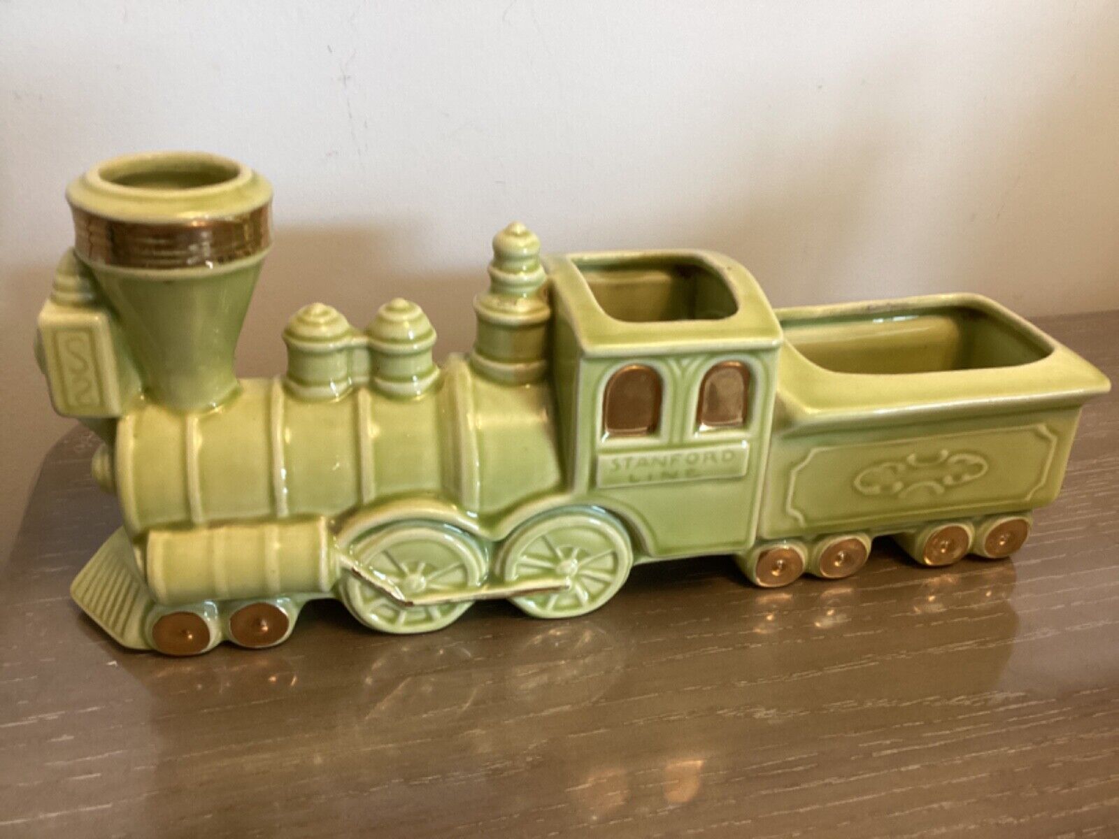 Vintage Stanford Line ceramic Train Planter