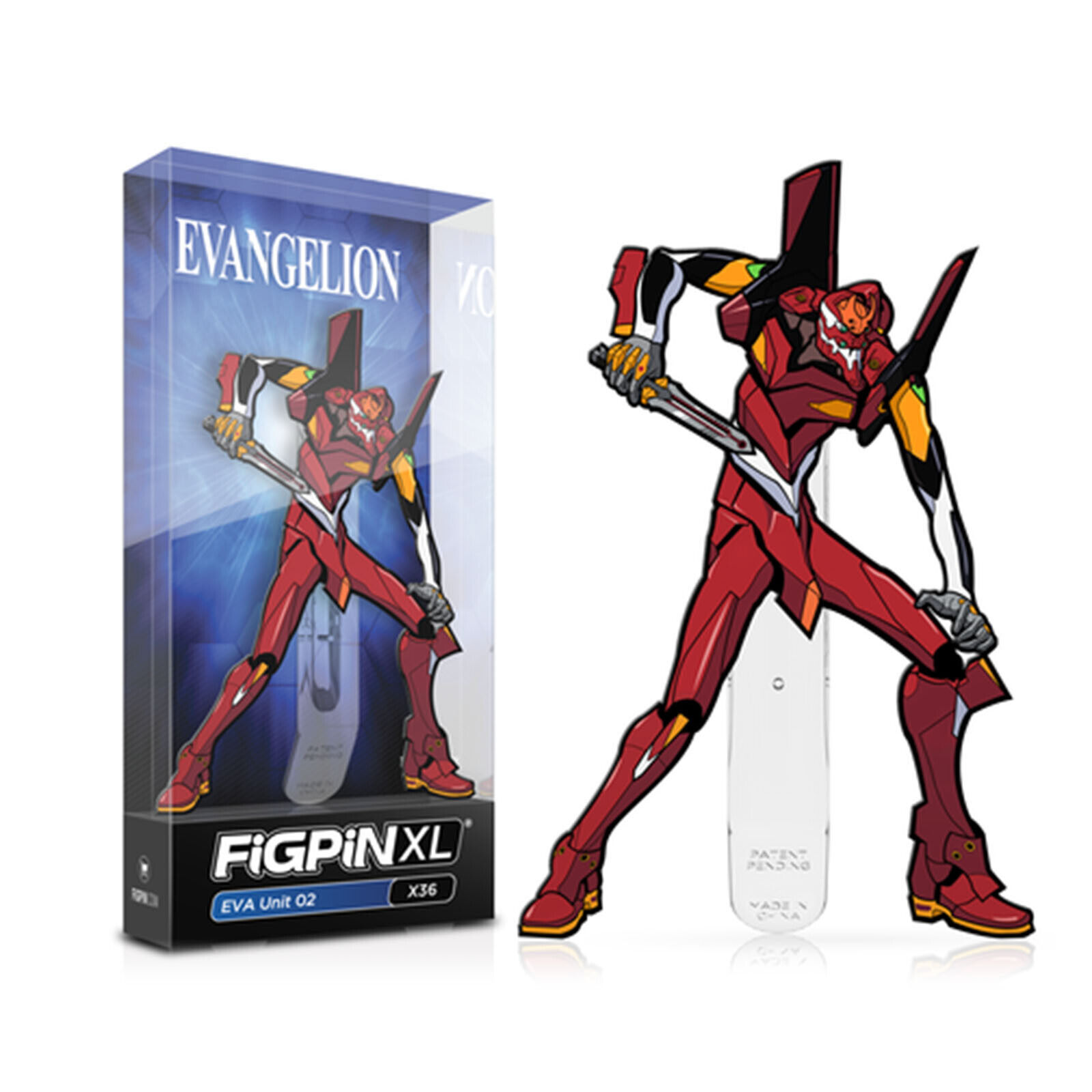 FiGPiN XL Neon Genesis Evangelion EVA Unit 01 Collectible Pin #X36