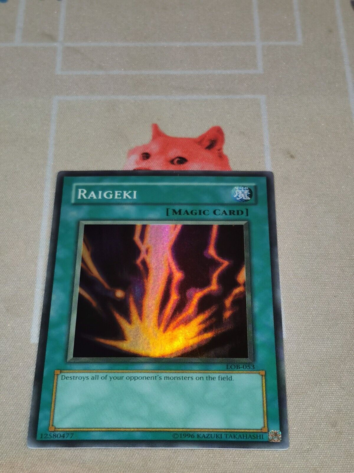 Raigeki'  Faded LOB-053 Super Rare