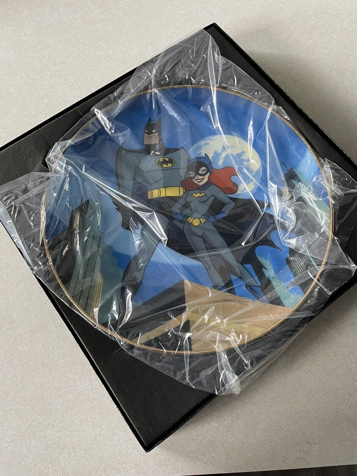 Warner bros Batman and Batgirl Collector Plate