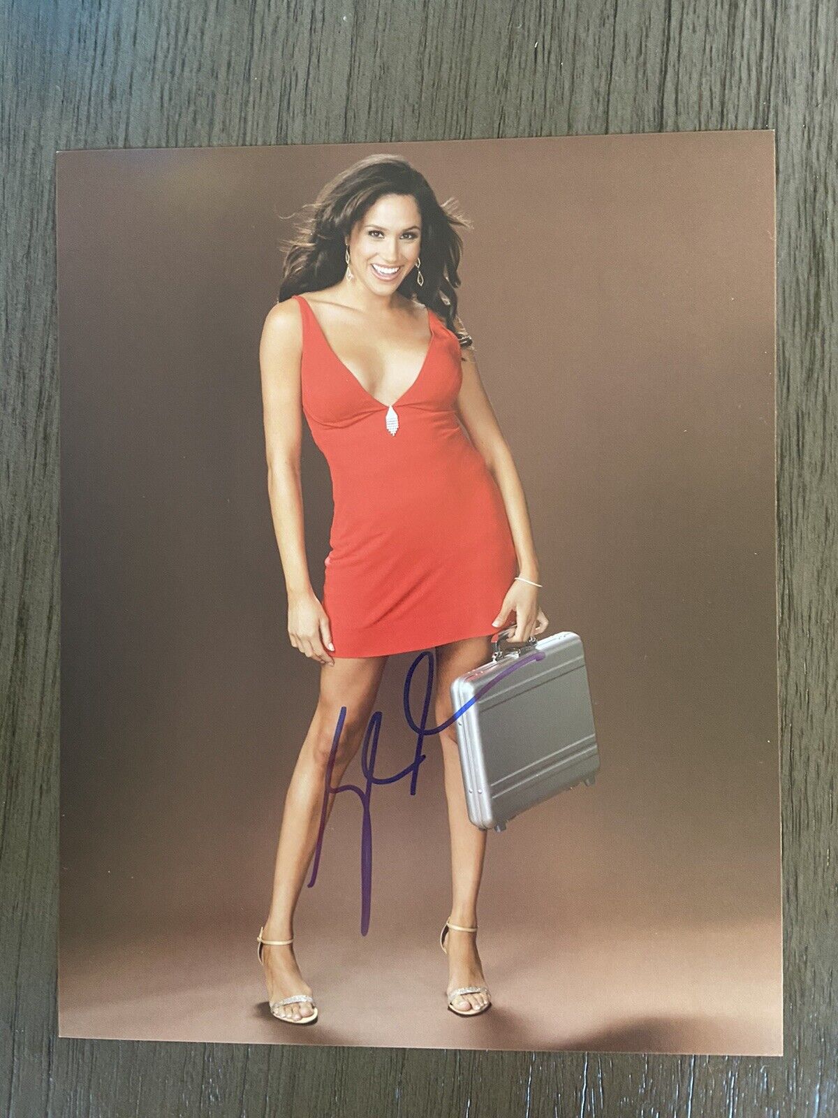 Meghan Markle Hand Signed 8x10 Photo Authentic Letter Of Authenticity COA