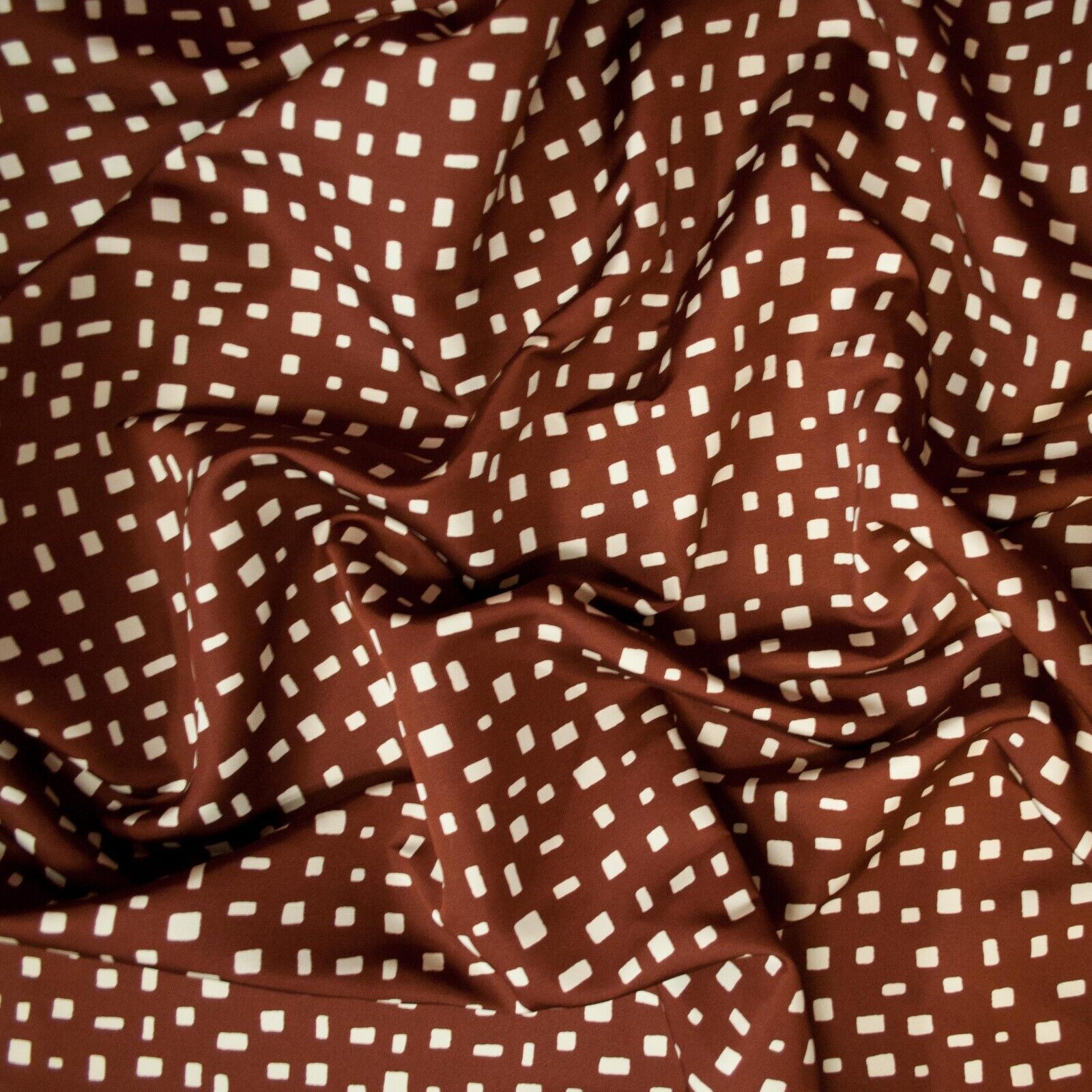 Italian top designer silk taffeta fabric Geometric Defect  Price for set 3 piece