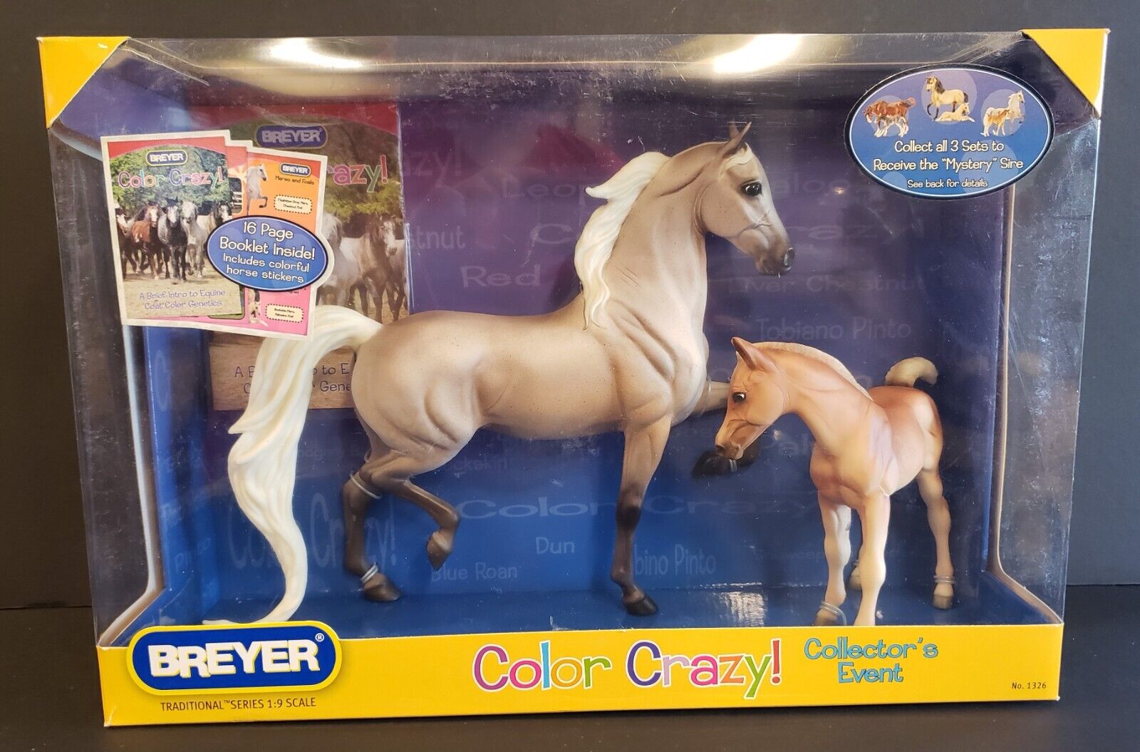 Breyer Horse Color Crazy Treasure Hunt #1326 NSH Rejoice & Amber - no socks  NIB