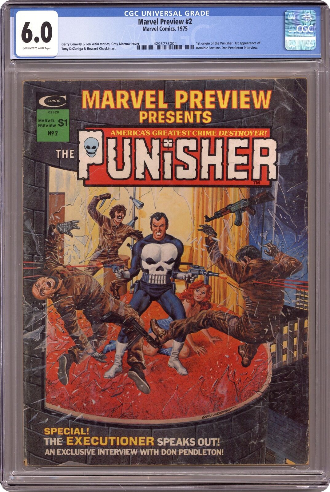 Marvel Preview #2 CGC 6.0 1975 4293773004