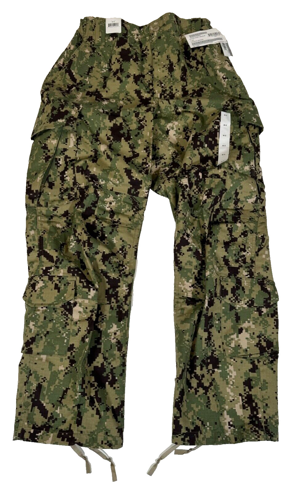 New US Navy USN NWU Type III AOR2 Working Uniform Pants Trouser Medium Short