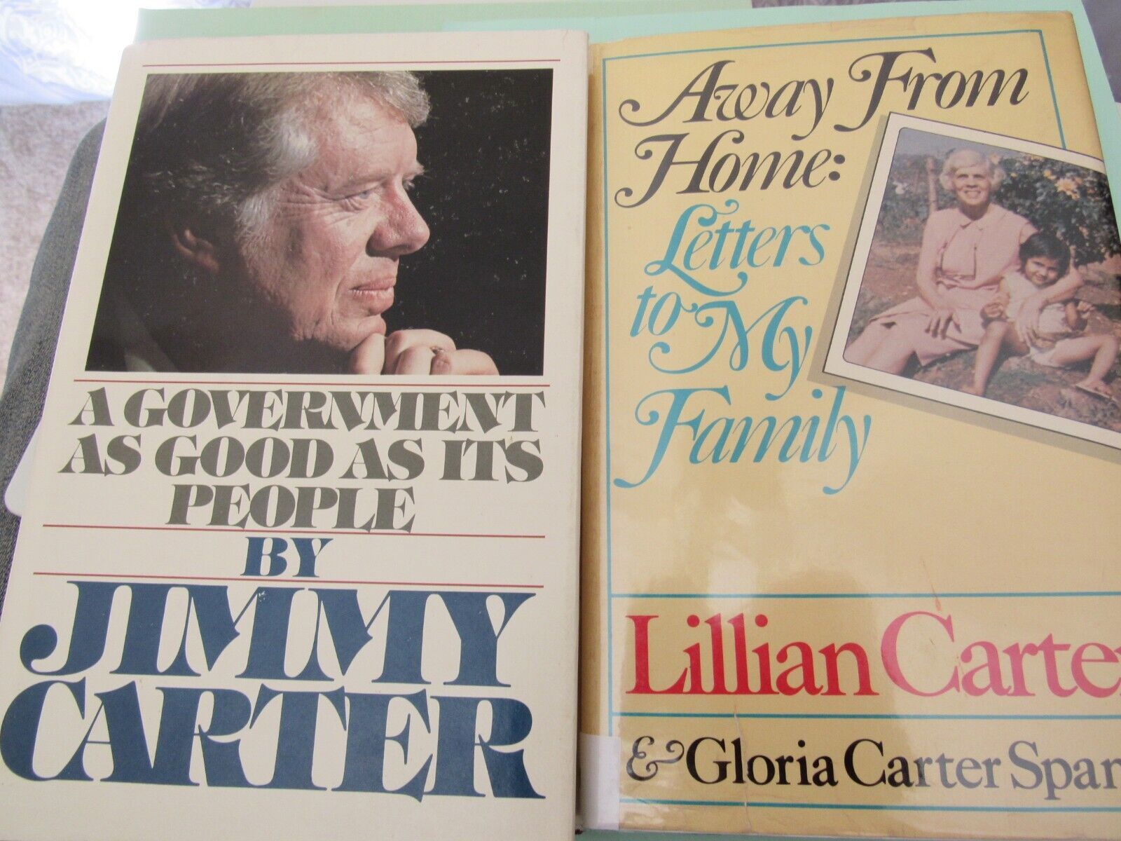 Great Set of Signed Jimmy Carter Books Including Jimmy Carter, Lillian Carter+