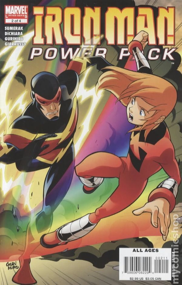 Iron Man Power Pack #2 VF 2008 Stock Image