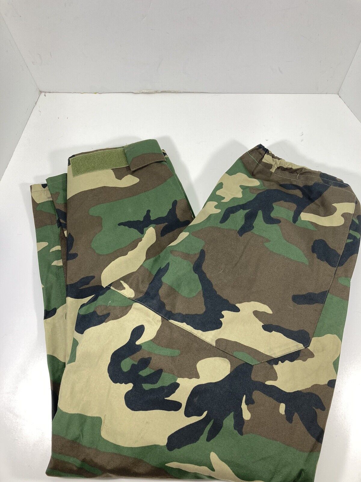 BDU Goretex Pants Men Size Medium Regular 34X32 Camouflage Cold Wet Weather VTG