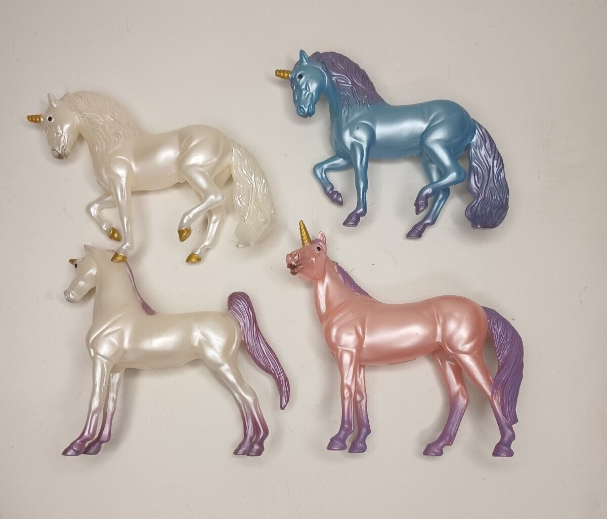 Breyer Horses Stablemates Unicorns Lot of 4