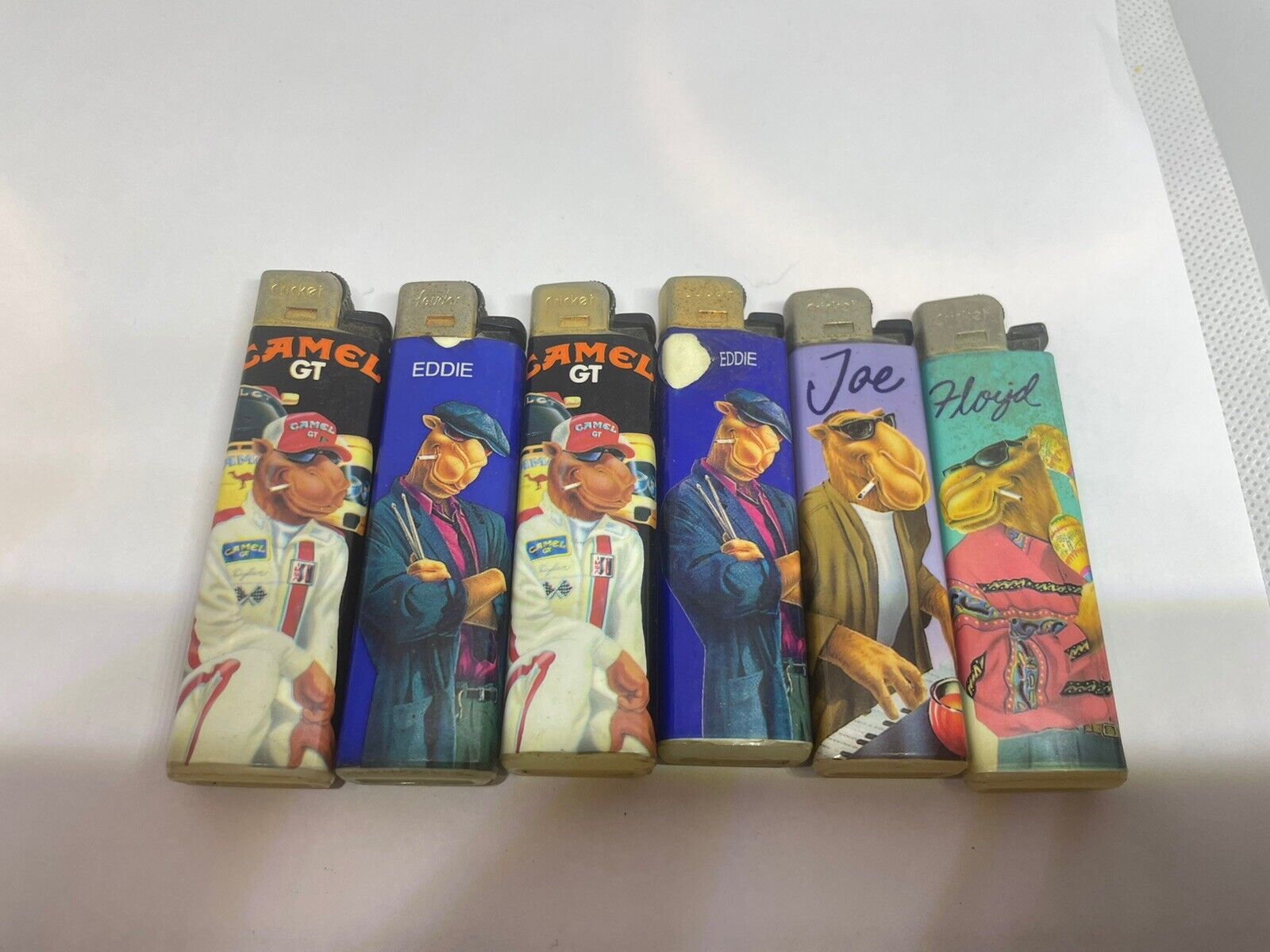 Vintage Club Camel Lighters 1992