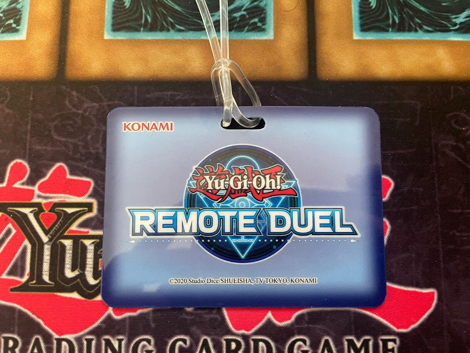 Yu-Gi-Oh Remote Duel Lanyard Official Tournament Store Prize Card