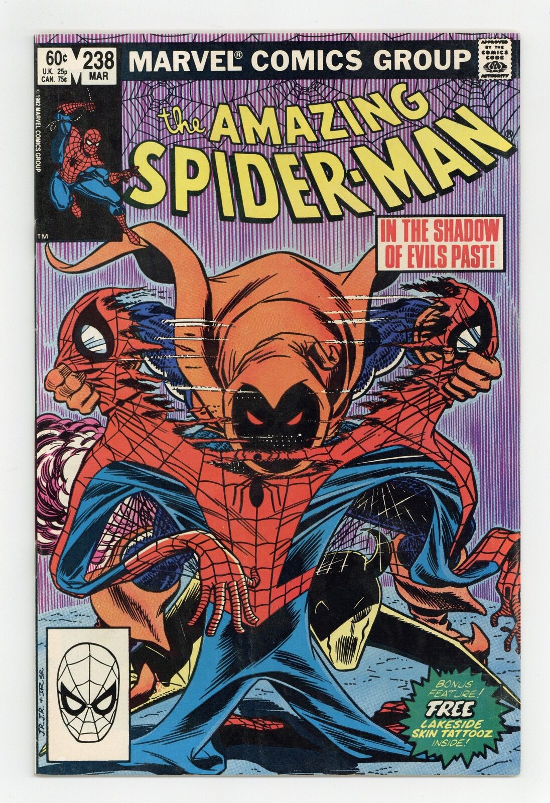 Amazing Spider-Man #238 Tattooz Included FN- 5.5 1983 1st app. Hobgoblin