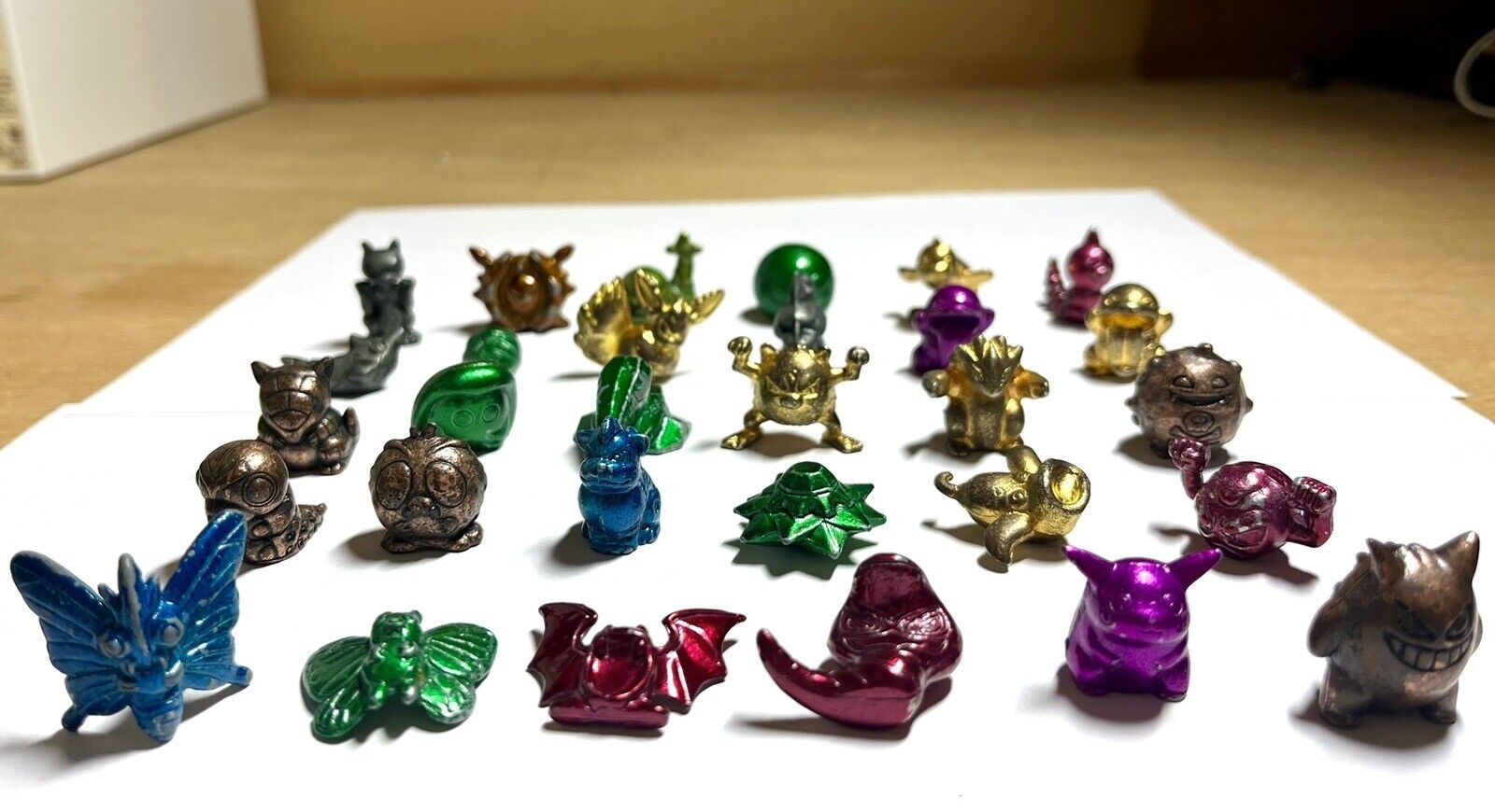 Pokemon Metal Collection Mini Figure  Gen1  Lot of 30 set Vintage From Japan F/S