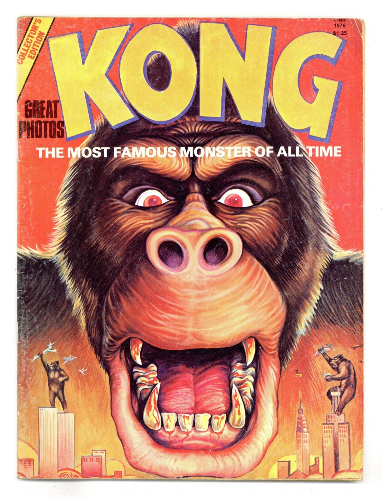 Kong #1 VG 4.0 1976 Low Grade