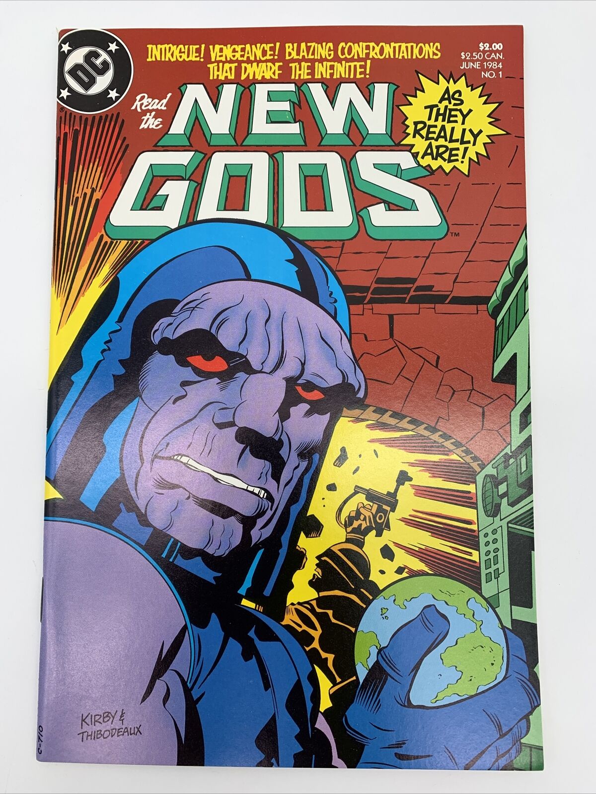 NEW GODS # 1 DC Comics 1984 Jack Kirby
