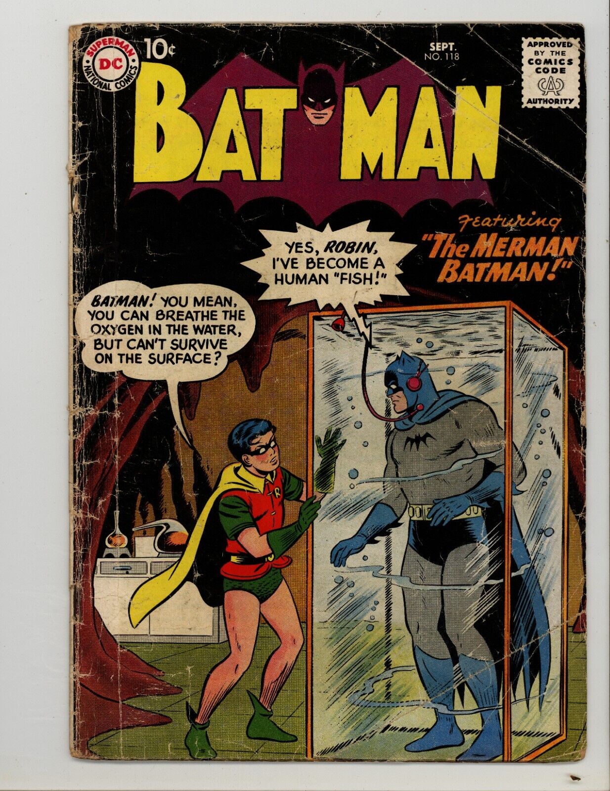 Batman 118 Low Grade Complete 1958