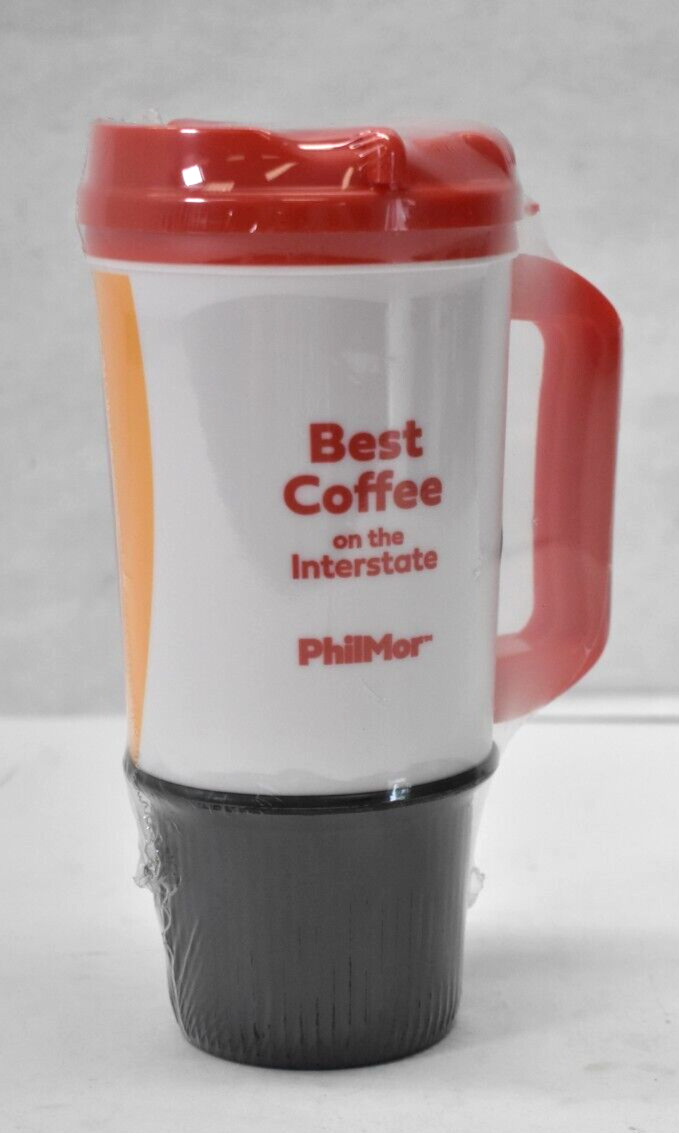 Pilot Philmor Insulated Coffee Mug Gas Station Branded 24 oz Coffee Cup Reusable