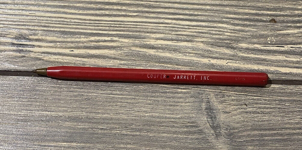 Vintage Red Coupier Jarrett Inc Pen