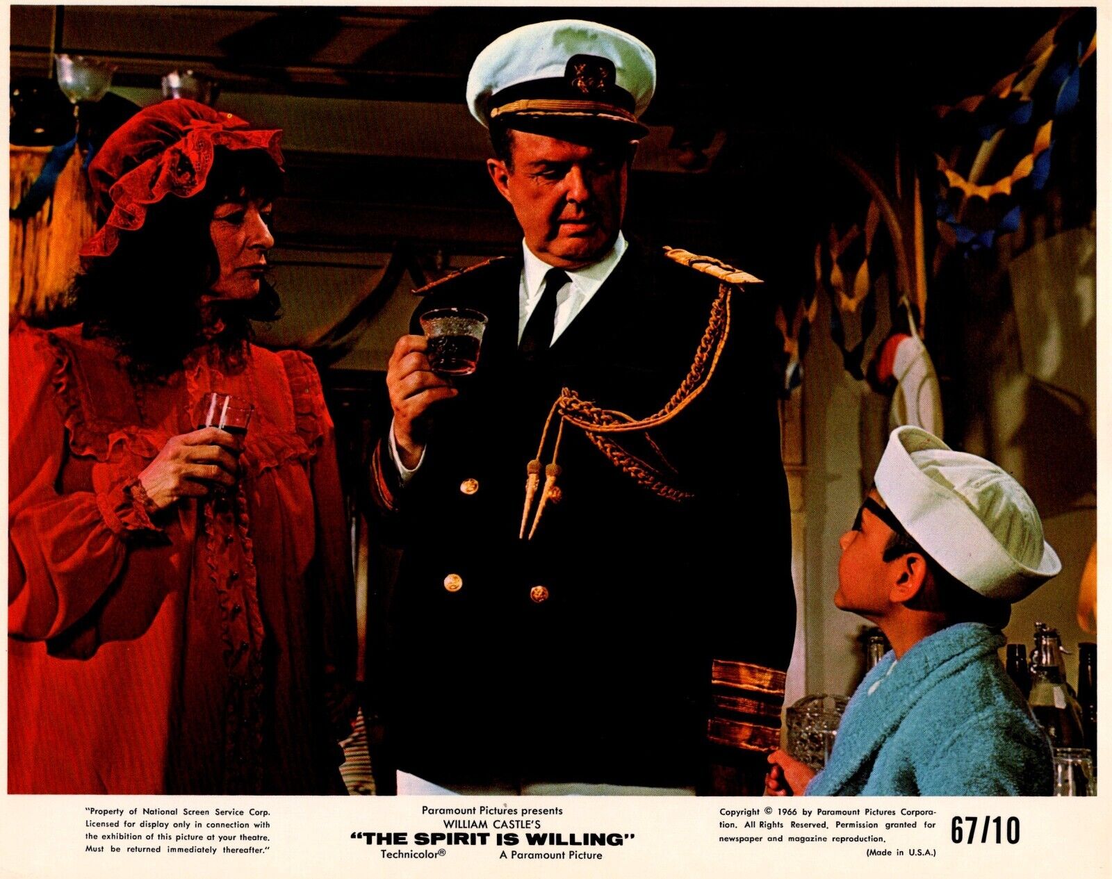 John McGiver + Cass Daley in The Spirit Is Willing (1967) ❤ Original Photo K 477