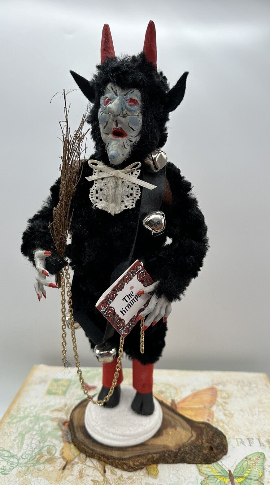 2015 BYERS\' CHOICE KRAMPUS ~THE GERMAN CHRISTMAS DEVIL~ ALTERED/REVISED