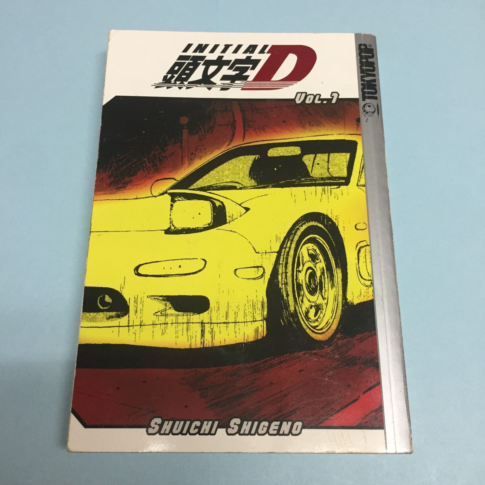 Initial D Vol 1 Manga English Volume Shuichi Shigeno