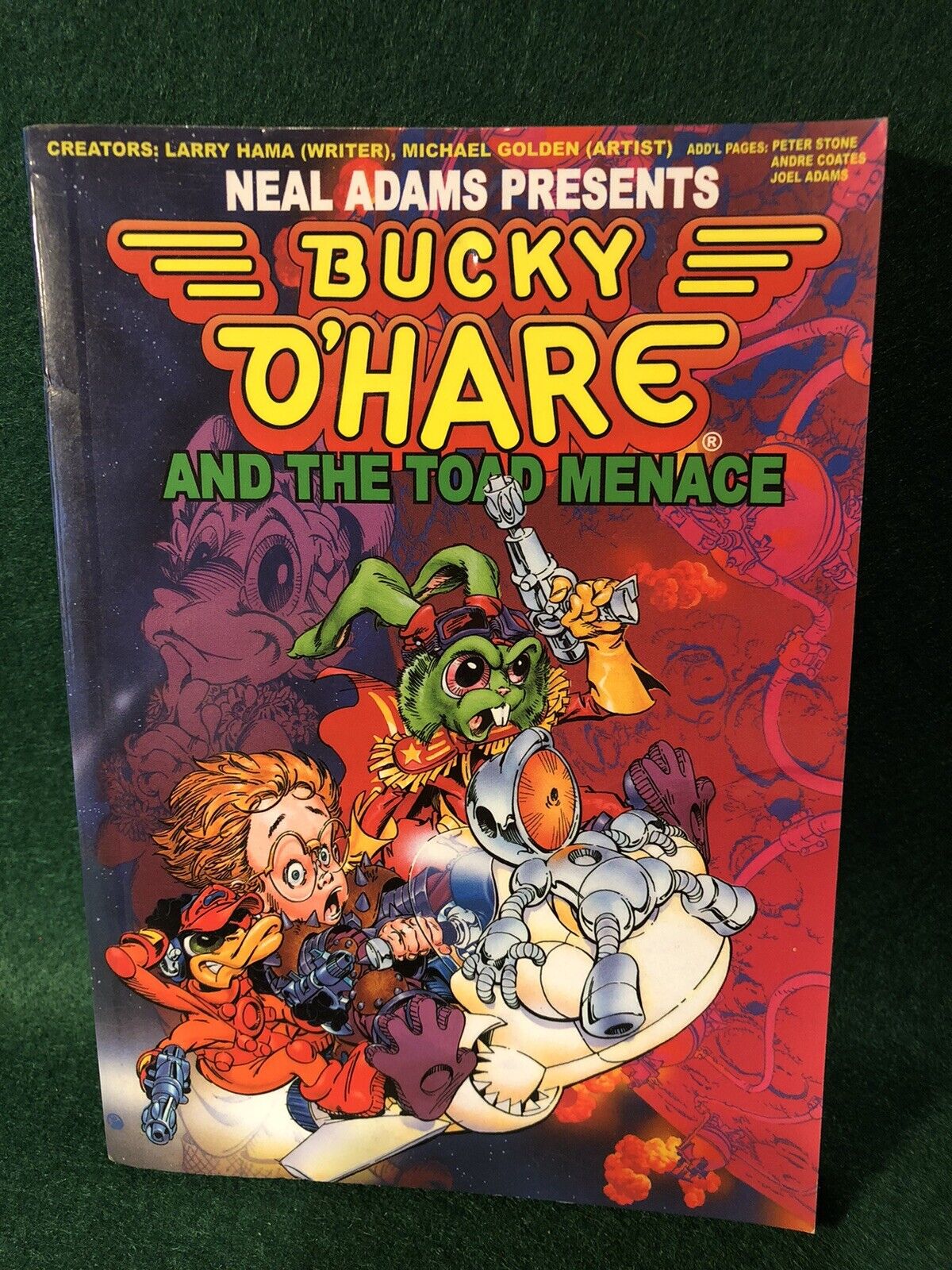 Bucky O\'Hare and the Toad Menace (Vanguard 2006) FINE - SIGNED By Michal Golden