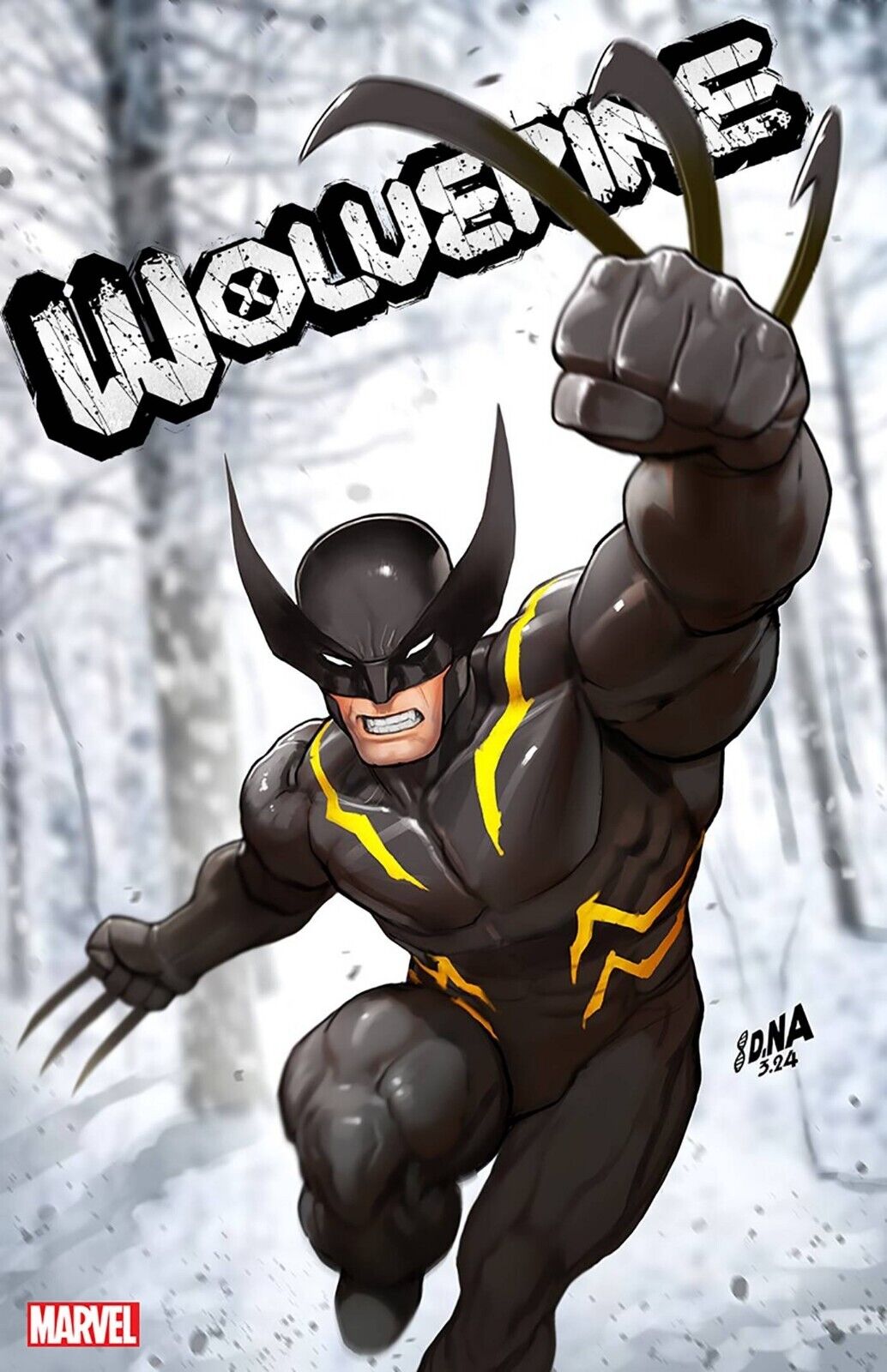 Wolverine #49 Nakayama Black Suit Variant PRESALE 5/8 Marvel 2024