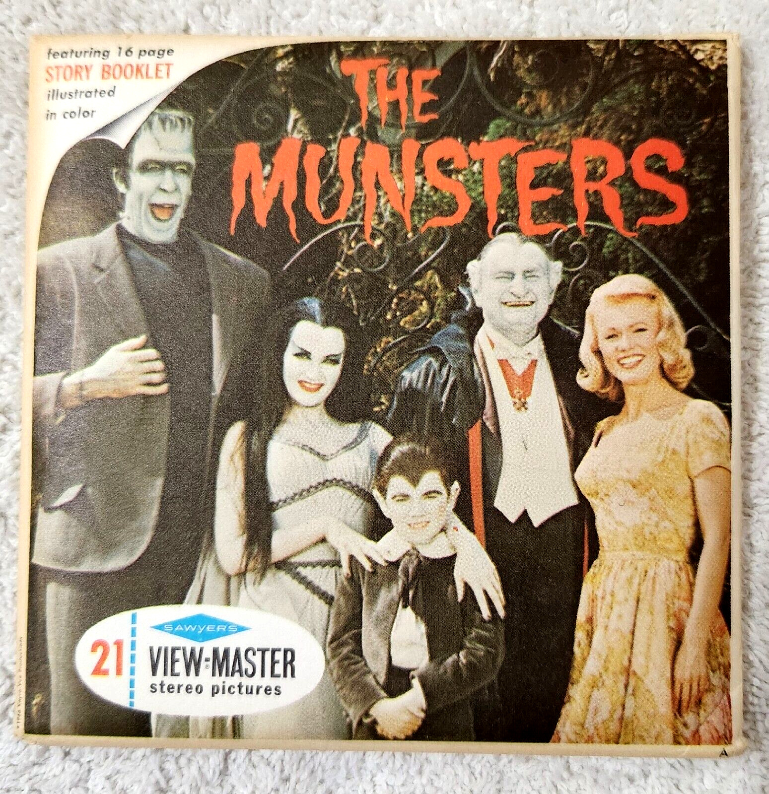 THE MUNSTERS TV Series 3 Reel View Master Set (1966)
