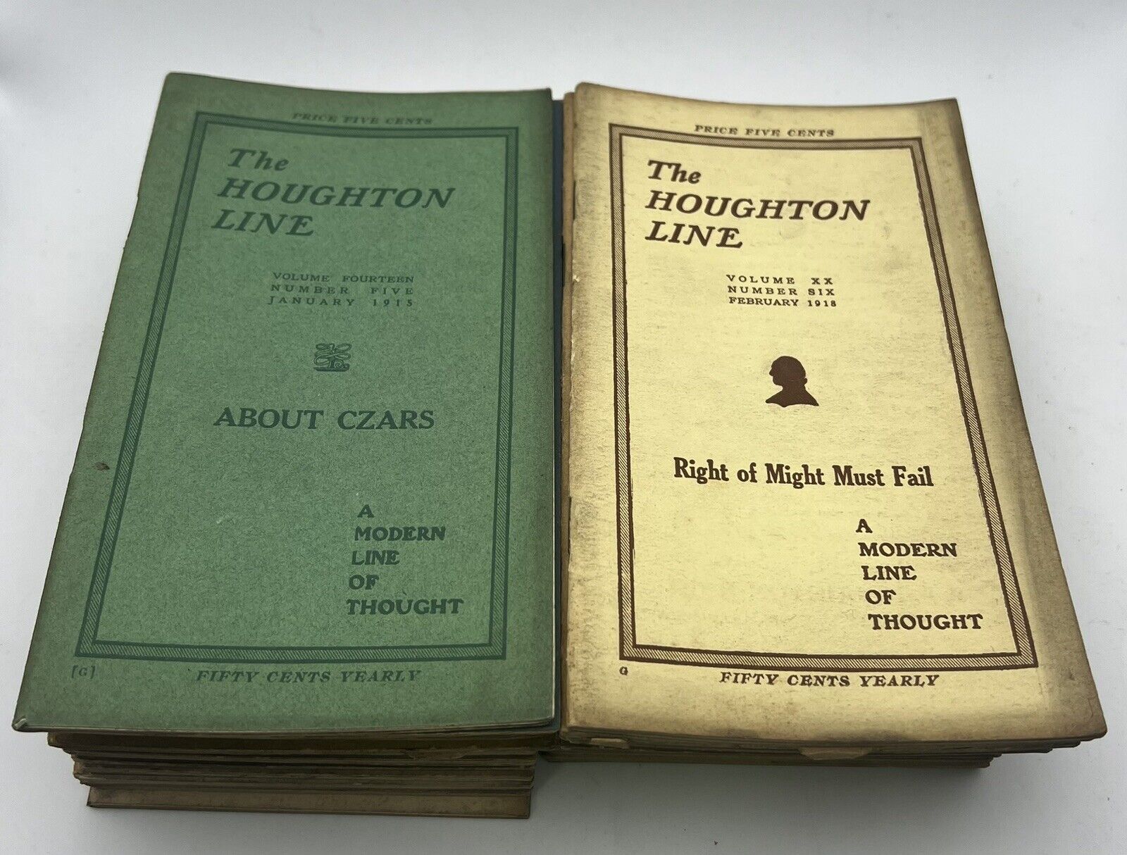 Lot Of 41 Antique 1920’s The Houghton Line Booklets Pamphlets