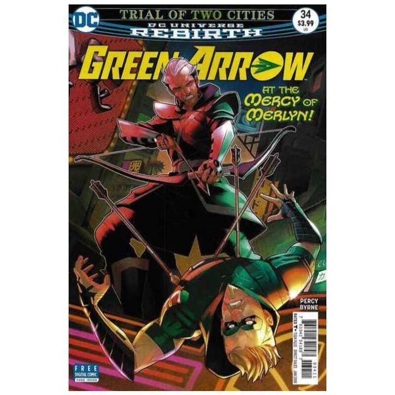 Green Arrow (2016 series) #34 in Near Mint condition. DC comics [e: