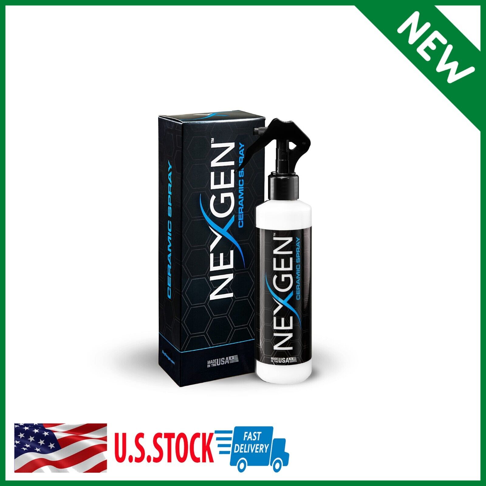 Nexgen Ceramic Spray Silicon Dioxide Easy to Apply Ceramic Coating Spray for Car