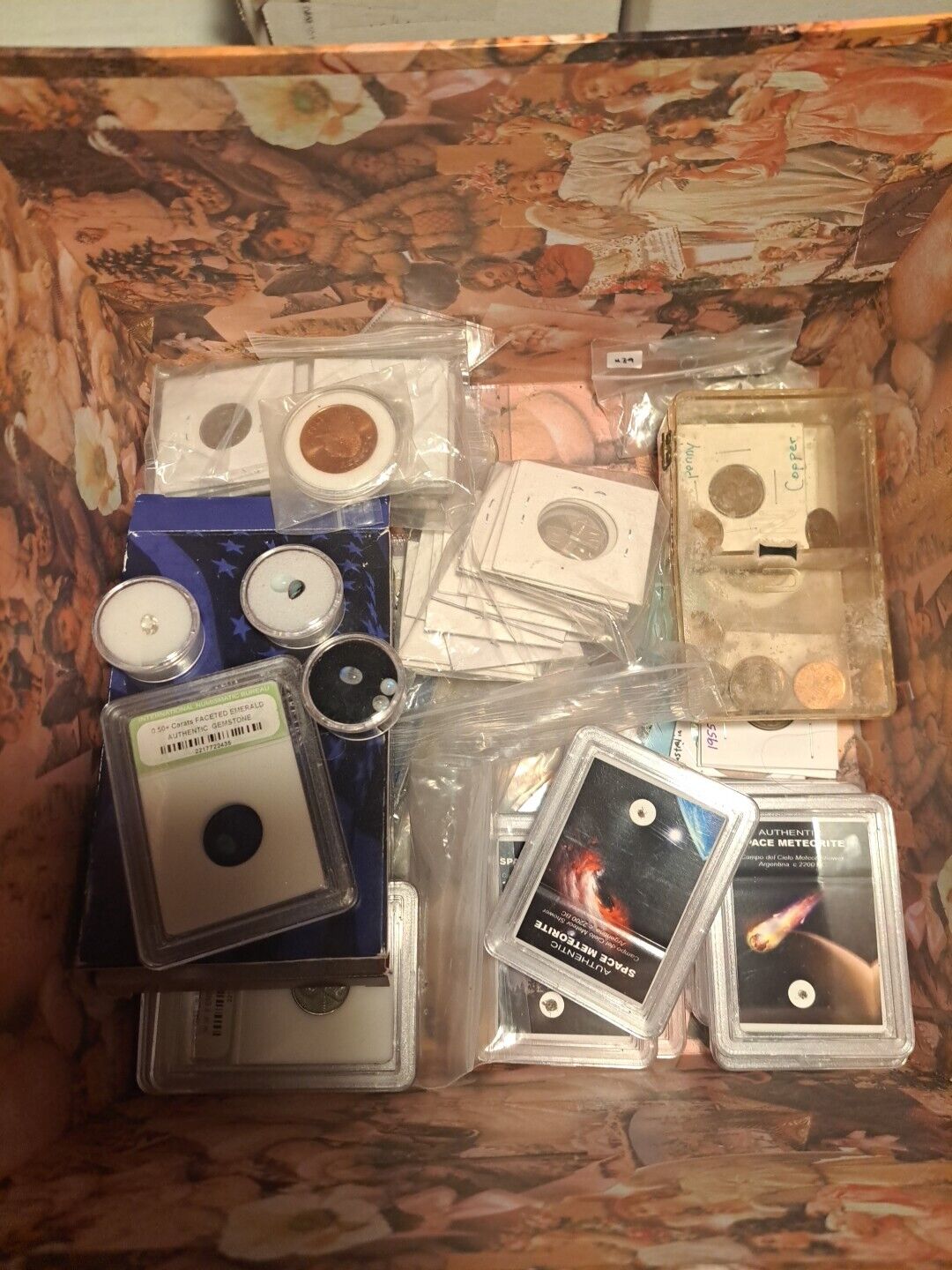 Surprise Grab Bag Of Collectibles..anything From Silver To Gems To Meteorites...