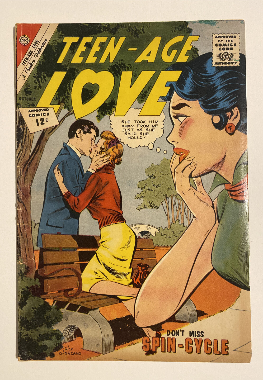 Old Charlotte Comic, Teen Age Love 28