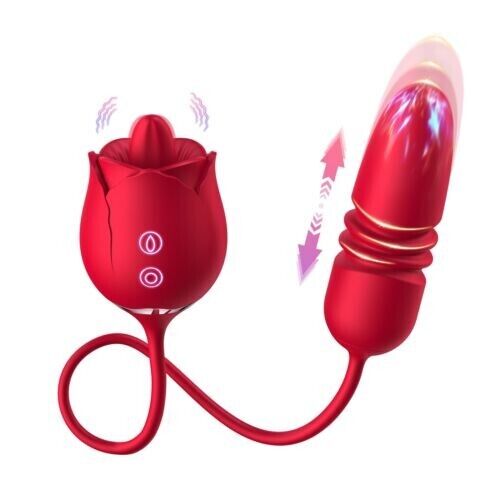 Rose Toy Vibrator for Woman (PRO-7)